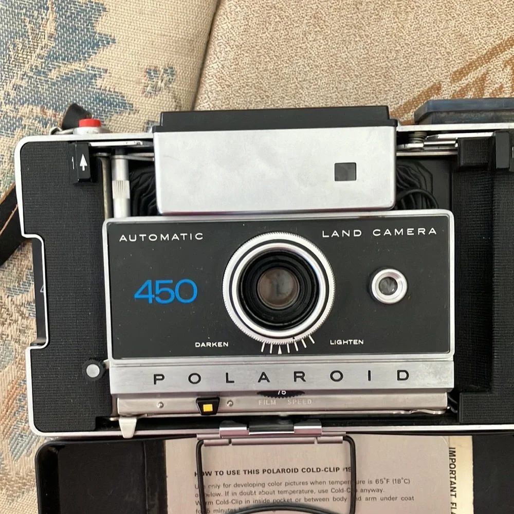 Vintage Polaroid 450 camera